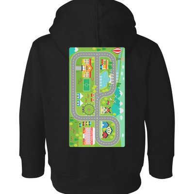 Race Car Track Funny Parent Trap Toddler Hoodie