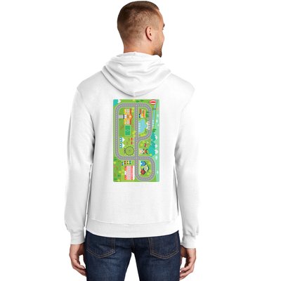 Race Car Track Funny Parent Trap Hoodie