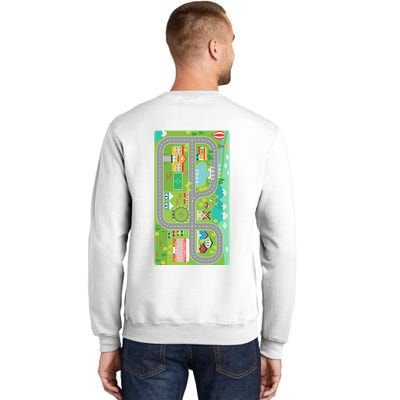 Race Car Track Funny Parent Trap Sweatshirt