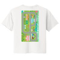 Race Car Track Funny Parent Trap Women's Crop Top Tee