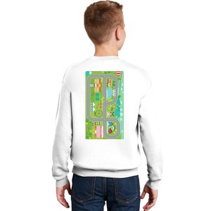 Race Car Track Funny Parent Trap Kids Sweatshirt