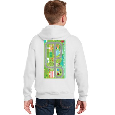 Race Car Track Funny Parent Trap Kids Hoodie