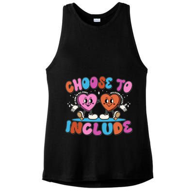 Retro Choose To Include Ladies PosiCharge Tri-Blend Wicking Tank