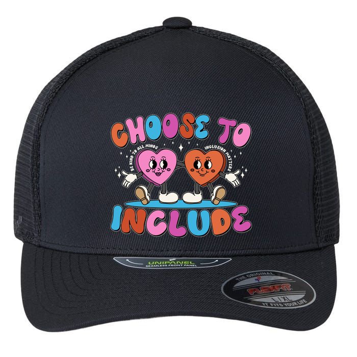 Retro Choose To Include Flexfit Unipanel Trucker Cap