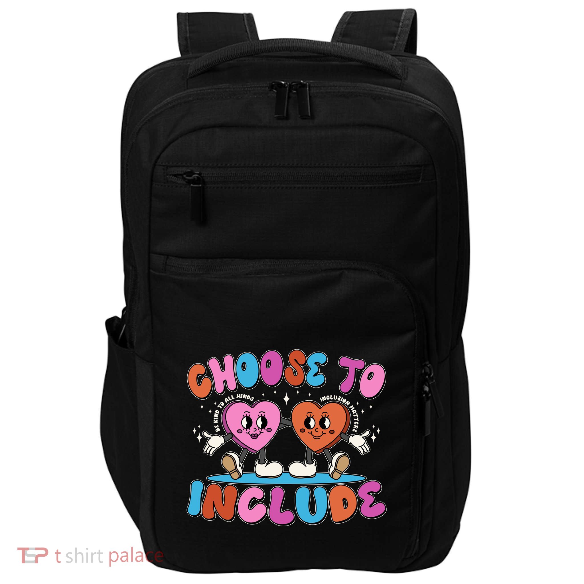 Retro Choose To Include Impact Tech Backpack