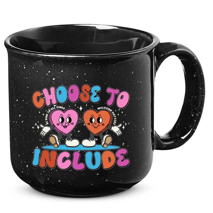 Retro Choose To Include 15oz Campfire Ceramic Mug