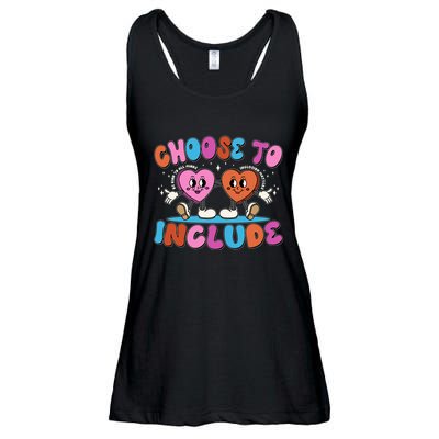 Retro Choose To Include Ladies Essential Flowy Tank