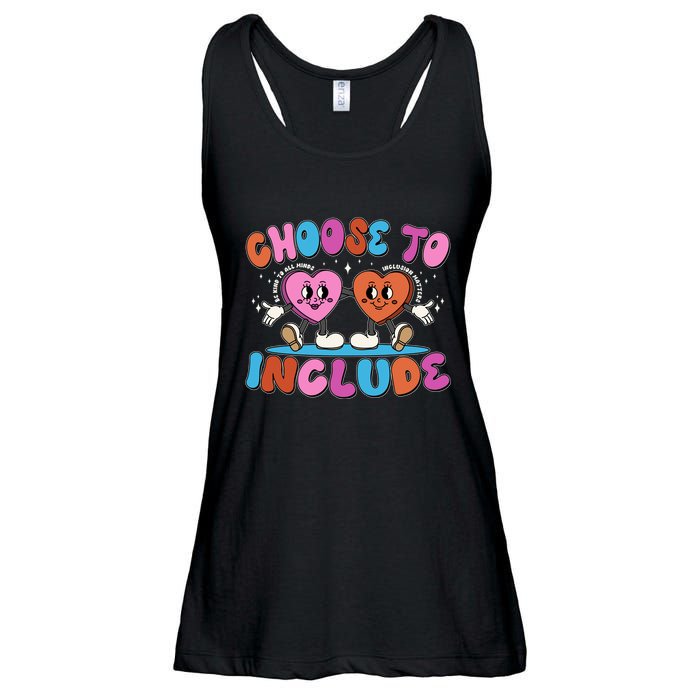 Retro Choose To Include Ladies Essential Flowy Tank