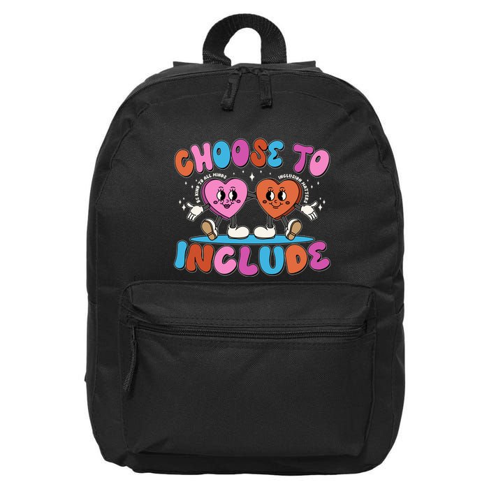 Retro Choose To Include 16 in Basic Backpack