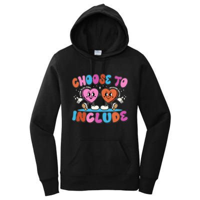 Retro Choose To Include Women's Pullover Hoodie