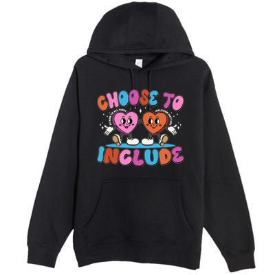 Retro Choose To Include Premium Pullover Hoodie