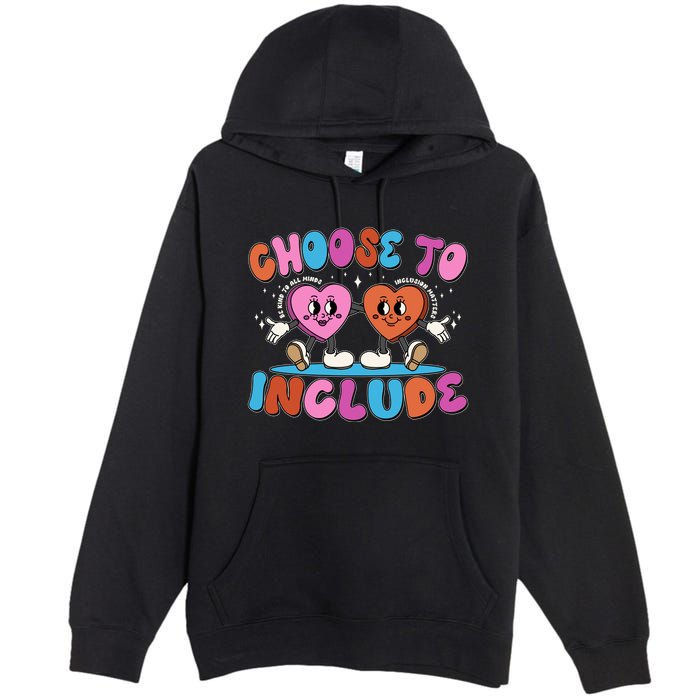 Retro Choose To Include Premium Pullover Hoodie