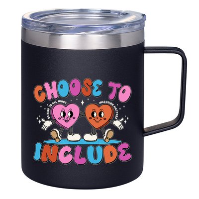 Retro Choose To Include 12oz Stainless Steel Coffee Mug