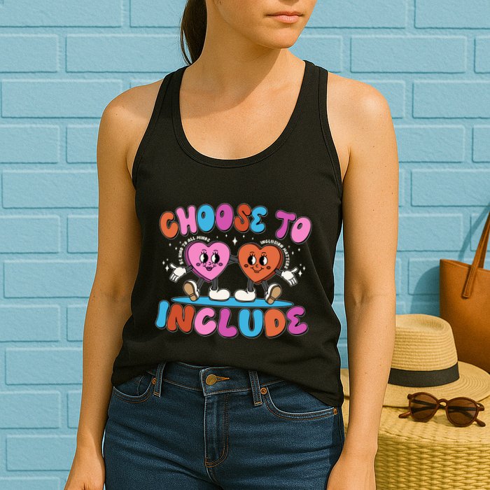 Retro Choose To Include Womens Tank Top