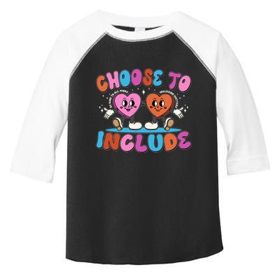 Retro Choose To Include Toddler Fine Jersey T-Shirt