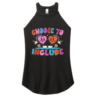 Retro Choose To Include Women's Perfect Tri Rocker Tank