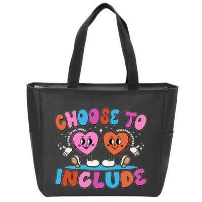 Retro Choose To Include Zip Tote Bag