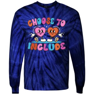 Retro Choose To Include Tie-Dye Long Sleeve Shirt