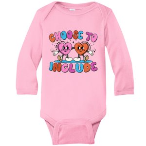 Retro Choose To Include Baby Long Sleeve Bodysuit