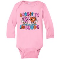 Retro Choose To Include Baby Long Sleeve Bodysuit