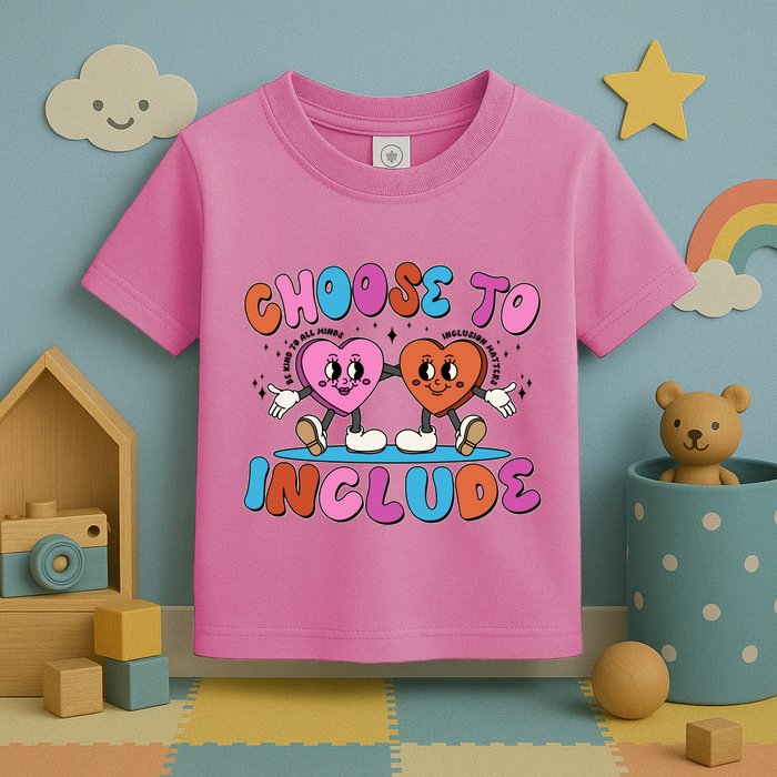 Retro Choose To Include Toddler T-Shirt
