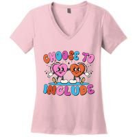 Retro Choose To Include Women's V-Neck T-Shirt
