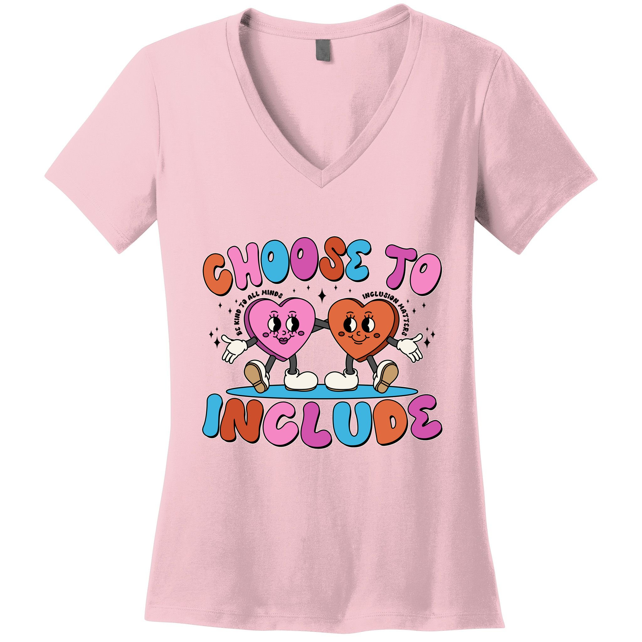 Retro Choose To Include Women's V-Neck T-Shirt