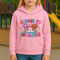 Retro Choose To Include Kids Hoodie