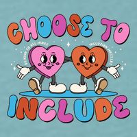 Retro Choose To Include Sueded Cloud Jersey T-Shirt