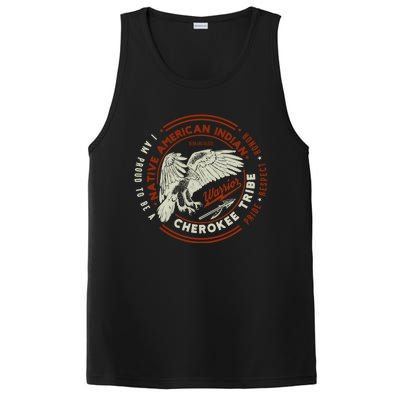 Respect Cherokee Tribe Native American Indian I Am Proud Gift PosiCharge Competitor Tank