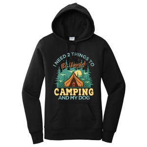 Retro Camping T Women's Pullover Hoodie