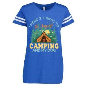 Retro Camping T Enza Ladies Jersey Football T-Shirt