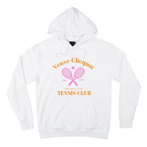 Retro Champagne Tennis Club Hoodie