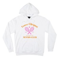 Retro Champagne Tennis Club Hoodie