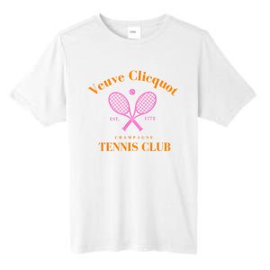 Retro Champagne Tennis Club Tall Fusion ChromaSoft Performance T-Shirt