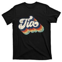 Retro Cute Tia For Auntie Best Tia Ever Aunt T-Shirt