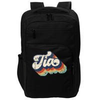 Retro Cute Tia For Auntie Best Tia Ever Aunt Impact Tech Backpack