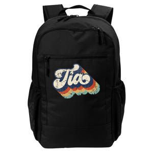 Retro Cute Tia For Auntie Best Tia Ever Aunt Daily Commute Backpack