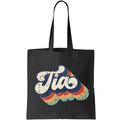 Retro Cute Tia For Auntie Best Tia Ever Aunt Bag