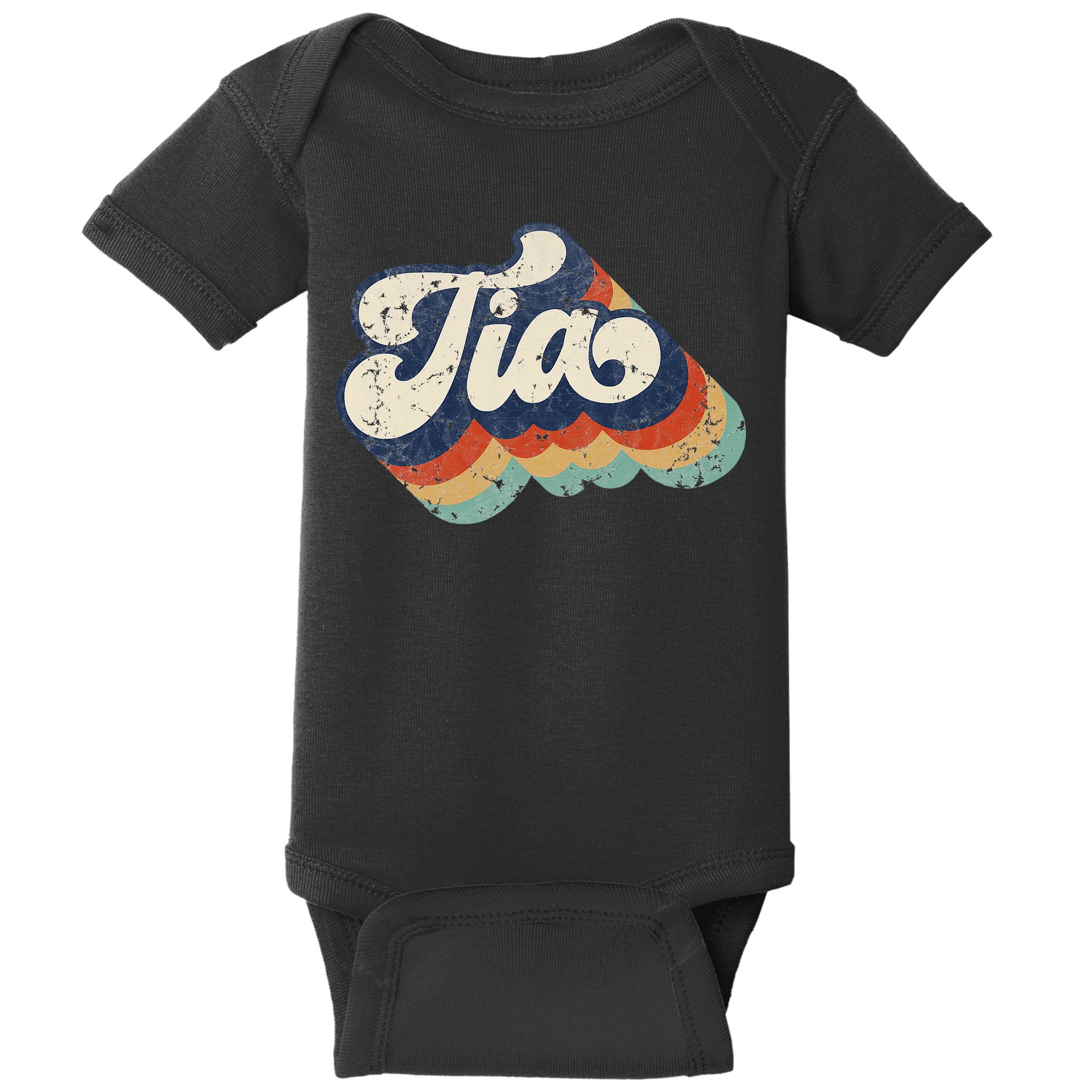 Retro Cute Tia For Auntie Best Tia Ever Aunt Baby Bodysuit
