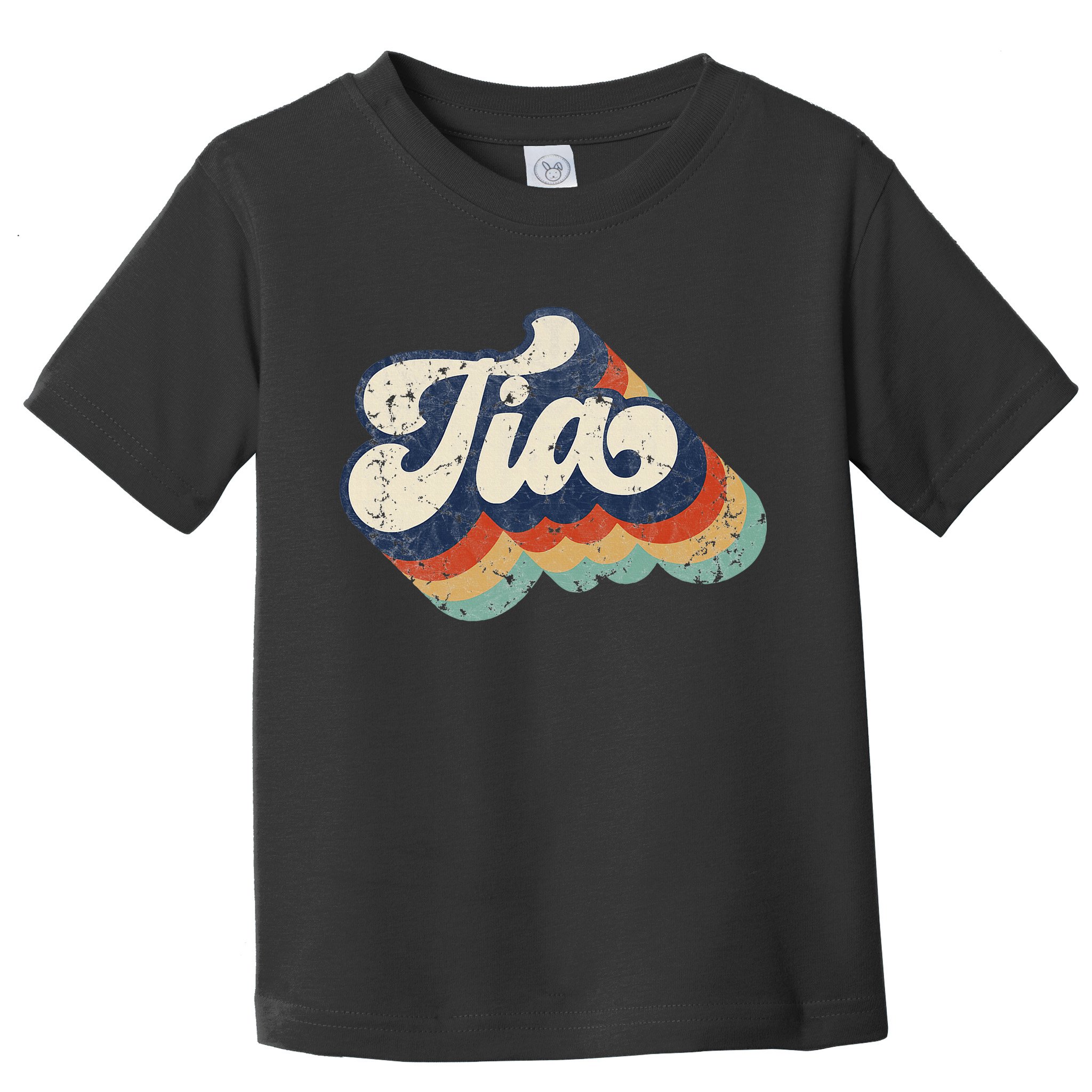 Retro Cute Tia For Auntie Best Tia Ever Aunt Toddler T-Shirt