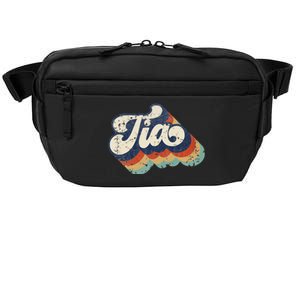 Retro Cute Tia For Auntie Best Tia Ever Aunt Crossbody Pack