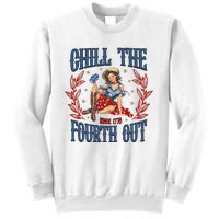 Retro Chill The Fourth Out Since 1776 Sweatshirt