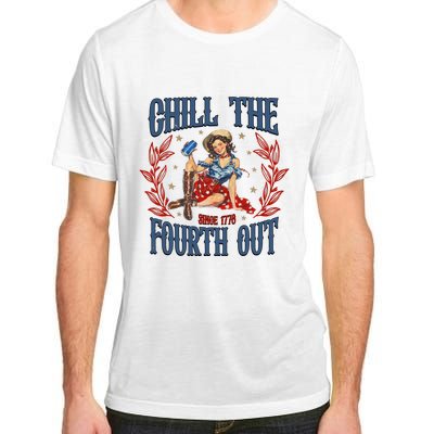 Retro Chill The Fourth Out Since 1776 Adult ChromaSoft Performance T-Shirt