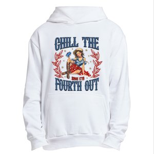 Retro Chill The Fourth Out Since 1776 Urban Pullover Hoodie