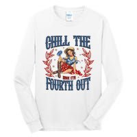 Retro Chill The Fourth Out Since 1776 Tall Long Sleeve T-Shirt