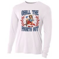 Retro Chill The Fourth Out Since 1776 Cooling Performance Long Sleeve Crew