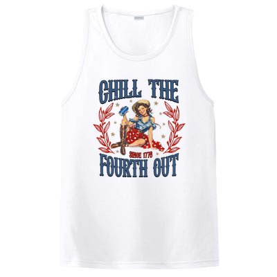 Retro Chill The Fourth Out Since 1776 PosiCharge Competitor Tank