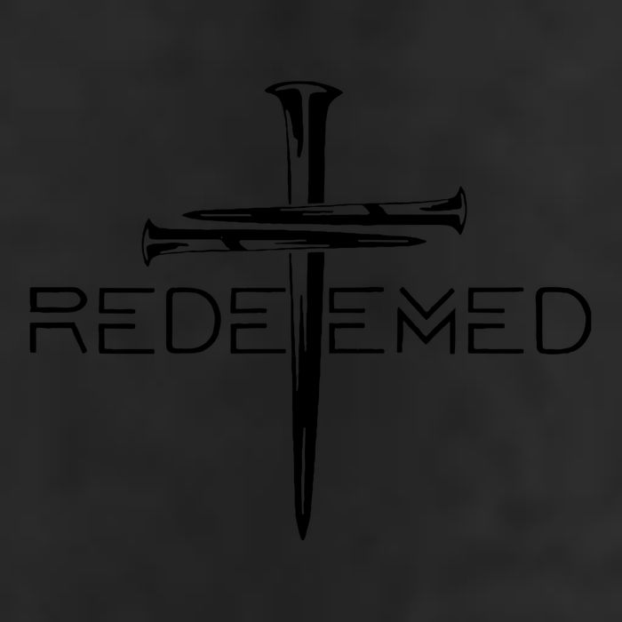 Redeemed Collection: The Ultimate Redeemer 3 Nails Cross Black On Black Cool Comfort Performance Bucket Hat
