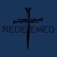 Redeemed Collection: The Ultimate Redeemer 3 Nails Cross Black On Black Infant Baby Jersey Bodysuit